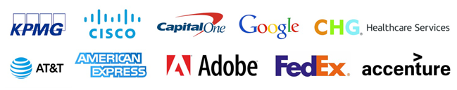 Our resume clients got jobs at Google, Fedex, Adobe, and other companies.